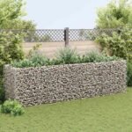 Gabion Raised Bed Steel 360x90x100 cm