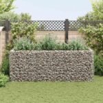 Gabion Raised Bed Steel 270x90x100 cm