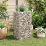 Gabion Raised Bed Steel 50x50x100 cm