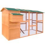 Chicken Coop Wood 295x163x170 cm