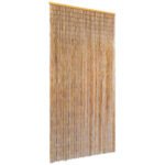 Insect Door Curtain Bamboo 90x220 cm
