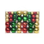 Christmas Balls 100 pcs Red/Gold/Green