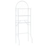 Toilet Rack White 60x33x174 cm