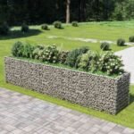 Gabion Raised Bed Galvanised Steel 450x90x100 cm