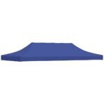 Party Tent Roof 3x6 m Blue