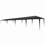 Party Tent 3x12 m PE Anthracite