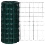 Euro Fence Steel 25x0.8 m Green