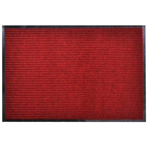 Door Mat Red 90 x 60 cm PVC