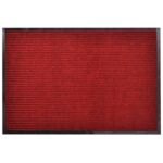 Door Mat Red 120 x 180 cm PVC