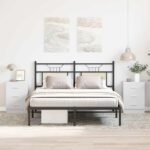 Bedside Cabinets 2 pcs White 38x35x56 cm Engineered Wood