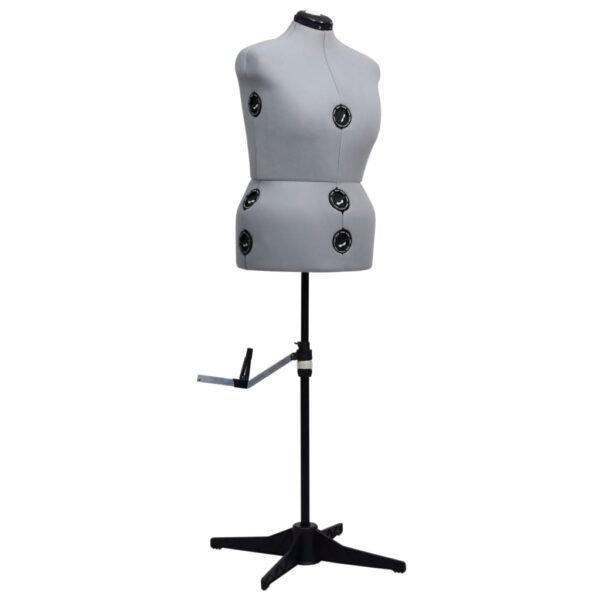 Adjustable Dress Form Female Grey L Size 44-50