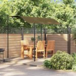 Sunshade Awning 3x2.4 m Taupe 180 g/m²