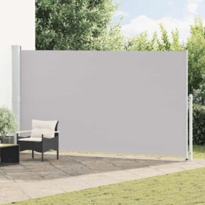 Patio Retractable Side Awning 200x500cm Grey