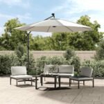 Replacement Fabric for Cantilever Umbrella Sand White 350 cm