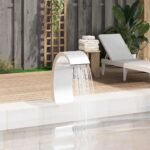 Pool Fountain 22x60x70 cm Stainless Steel 304