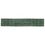 Balcony Screen with Dark Green Leaves 600x100 cm