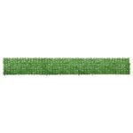 Balcony Screen with Green Leaves 600x75 cm