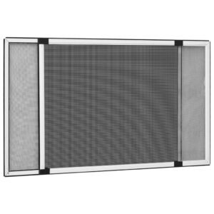 Extendable Insect Screen for Windows White (75-143)x50 cm