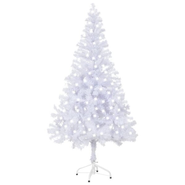Artificial Pre-lit Christmas Tree with Stand 120 cm 230 Branches