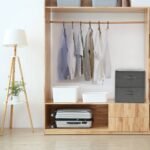 Storage Boxes 2 pcs Fabric 43x34x23 cm Anthracite