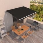 Automatic Retractable Awning 450x300 cm Anthracite