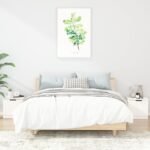 Bedside Cabinets 2 pcs High Gloss White 40x39x40 cm