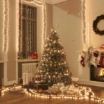 LED Cluster String with 400 LEDs Warm White PVC