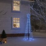 Christmas Cone Tree Blue 108 LEDs 70x180 cm