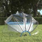 Pool Dome Round 406x203 cm PVC