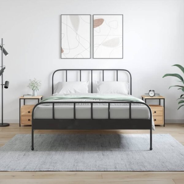 Bedside Cabinets 2 pcs Sonoma Oak 34x35.5x50 cm Engineered Wood