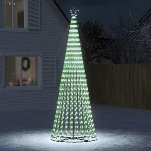 LED Christmas Tree 688 LEDs Cold White 300 cm