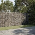 Gabion Basket with Cover 300x100x150 cm Galvanised Iron