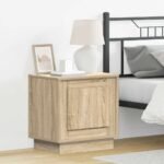 Bedside Cabinet 2 pcs Sonoma Oak 44 x 34,5 x 45 cm