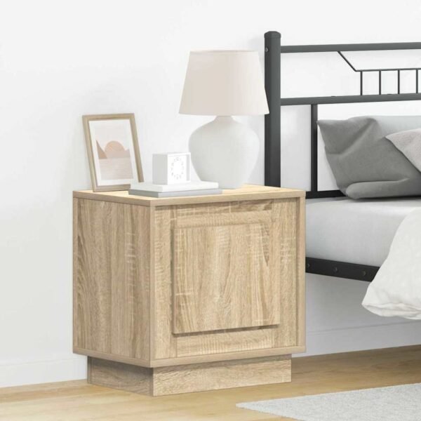 Bedside Cabinet 2 pcs Sonoma Oak 44 x 34,5 x 45 cm
