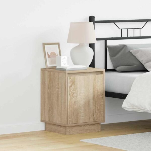Bedside Cabinet 2 pcs Sonoma Oak 39 x 34,5 x 50 cm