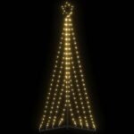 LED Christmas Tree 339 LEDs Warm White 182 cm