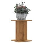 Plant Stands 2 pcs Artisian Oak 30x30x40 cm Engineered Wood