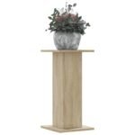 Plant Stands 2 pcs Sonoma Oak 30x30x60 cm Engineered Wood
