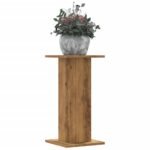 Plant Stands 2 pcs Artisian Oak 30x30x60 cm Engineered Wood