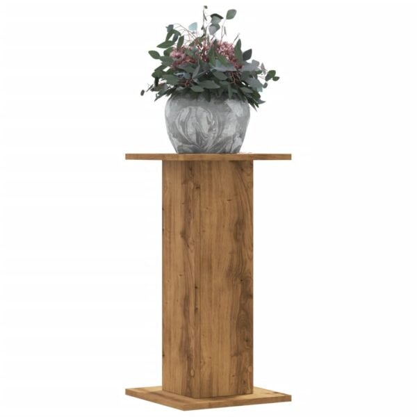 Plant Stands 2 pcs Artisian Oak 30x30x60 cm Engineered Wood