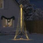 LED Christmas Tree 525 LEDs Warm White 302 cm