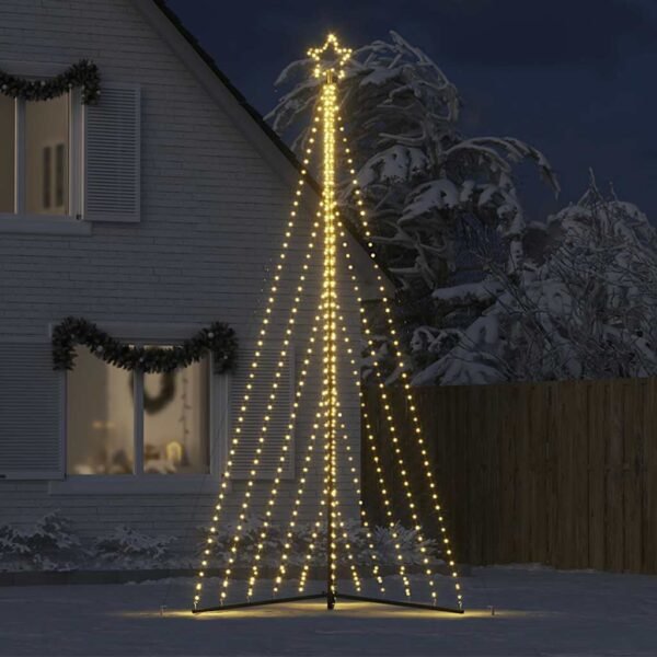 LED Christmas Tree 570 LEDs Warm White 404.5 cm