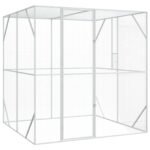 Bird Cage Anthracite 209 x 202 x 214 cm Galvanised steel