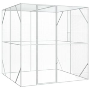 Bird Cage Anthracite 209 x 202 x 214 cm Galvanised steel