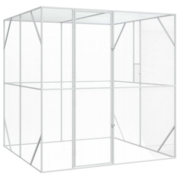 Bird Cage Anthracite 209 x 202 x 214 cm Galvanised steel