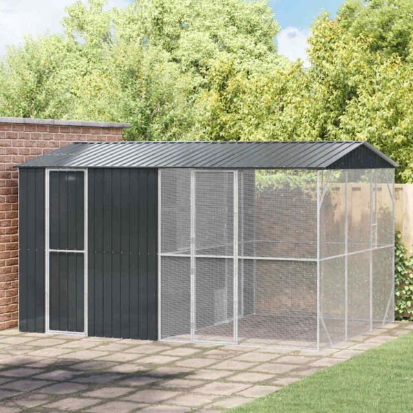 Bird Cage Anthracite 430 x 310 x 247 cm Galvanised Steel