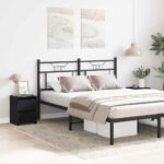 Bedside Cabinet 2 pcs Black Oak 30 x 30 x 40 cm Engineered Wood