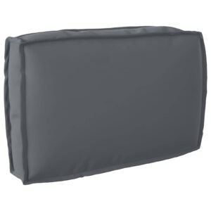 Cushion Anthracite 60 x 40 x 12 cm Oxford Fabric