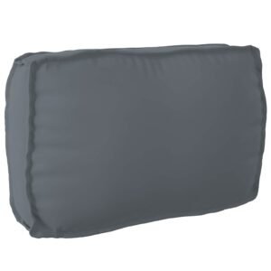 Cushion Anthracite 70 x 40 x 12 cm Oxford Fabric