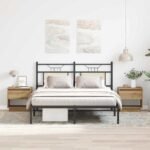 Nightstand 2 pcs Artisan Oak 45 x 34 x 44 cm Engineered Wood